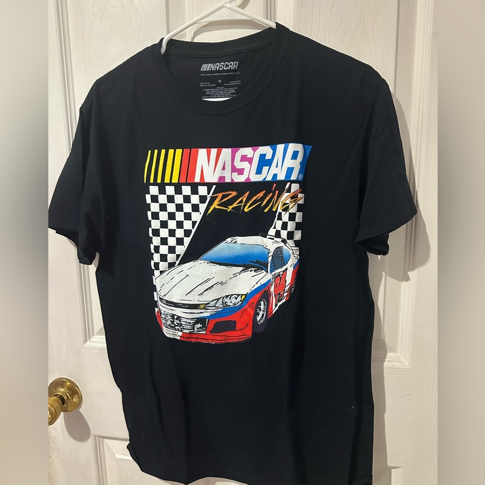 Black Men’s Nascar Graphic T-Shirt